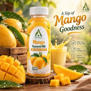 Mango Flavored A2 Milk (Pack of 2)