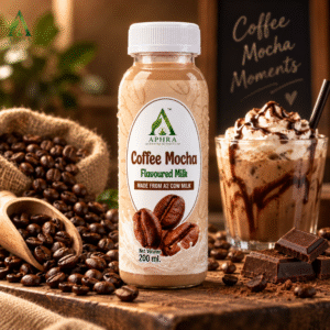 Coffee Mocha Flavored A2 Milk (Pack of 2)